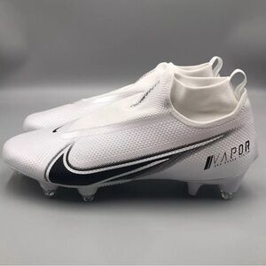 Nike Vapor Edge Pro 360 Detachable Football Cleats 12 CZ5574-100 RARE White